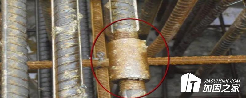 鋼筋工程套筒露絲扣過(guò)多