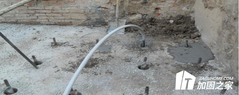 房屋抗震加固之可選用壓力灌漿修補(bǔ)