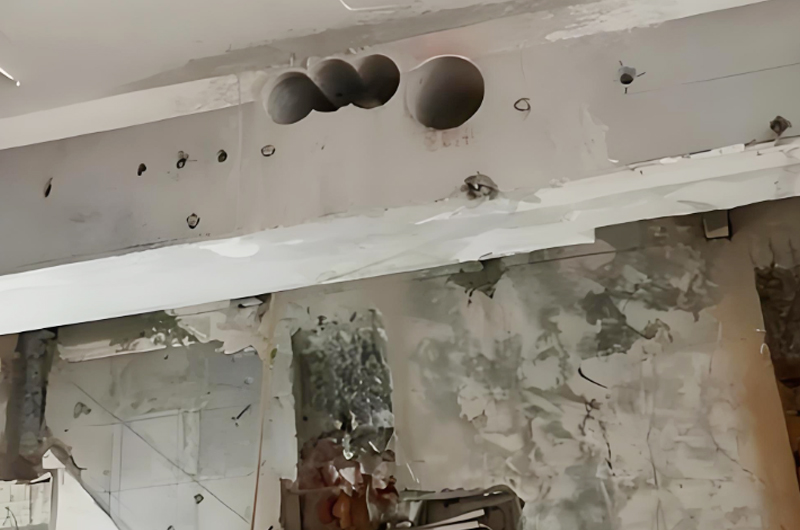 空調(diào)孔打斷鋼筋有沒有事