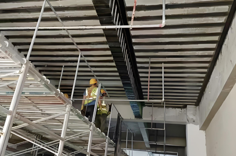 碳纖維修補裂縫方案