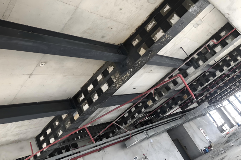 建筑采用碳纖維布加固方法