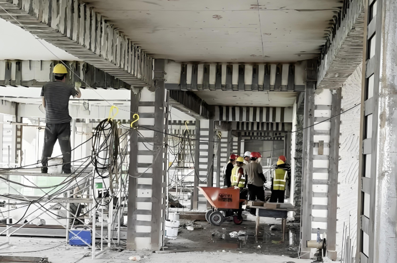 柱子角鋼加固做法