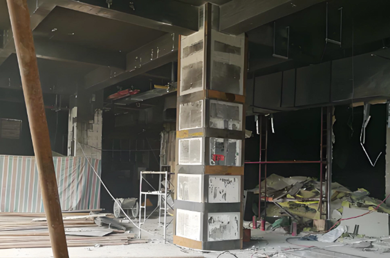 商場(chǎng)最常加固的部位是哪里?