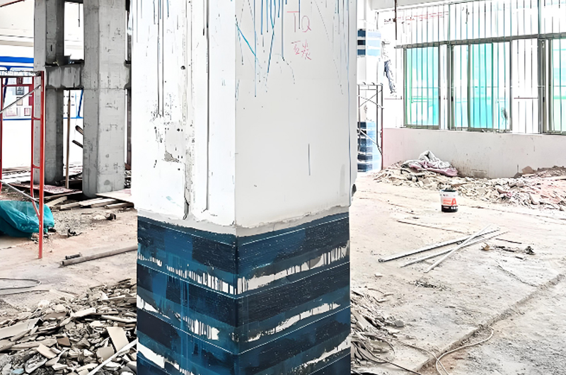 柱子開裂怎么修復加固