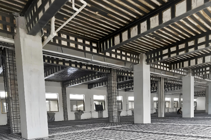 廠(chǎng)房梁板柱結(jié)構(gòu)加固